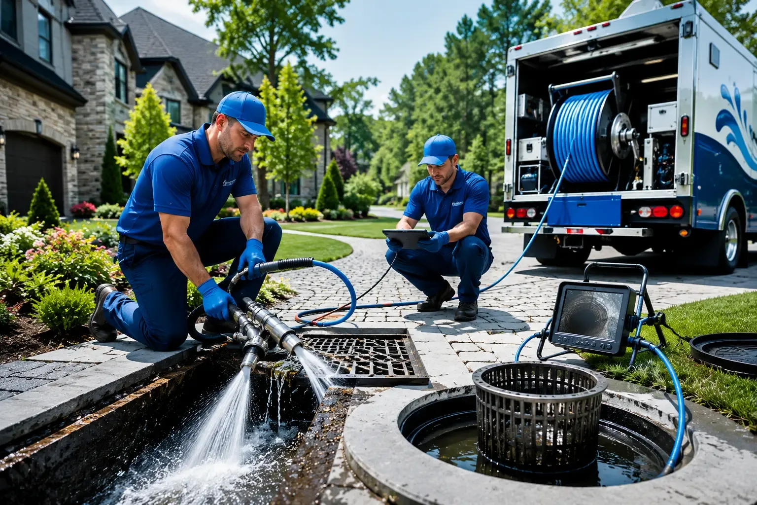 Local outdoor drain cleaning professionals in Garfield, KY